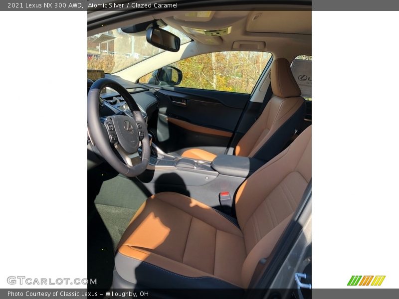  2021 NX 300 AWD Glazed Caramel Interior
