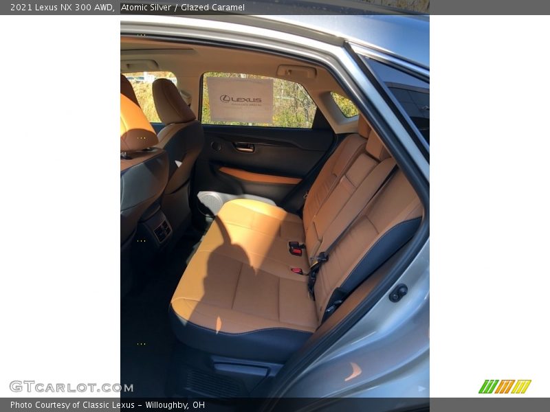 Rear Seat of 2021 NX 300 AWD