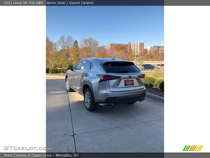 Atomic Silver / Glazed Caramel 2021 Lexus NX 300 AWD