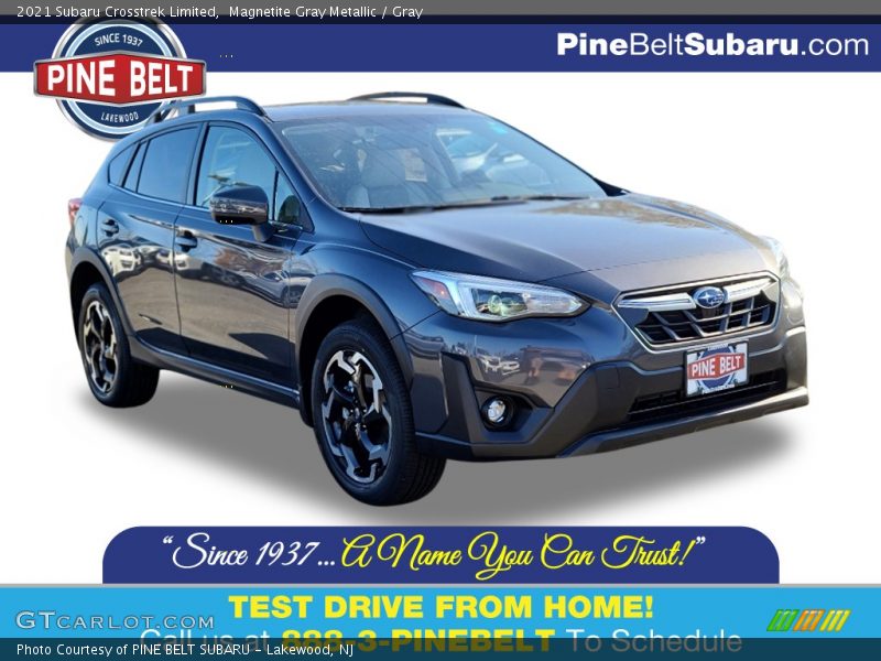 Magnetite Gray Metallic / Gray 2021 Subaru Crosstrek Limited