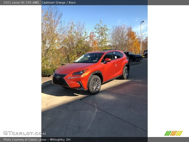 Front 3/4 View of 2021 NX 300 AWD