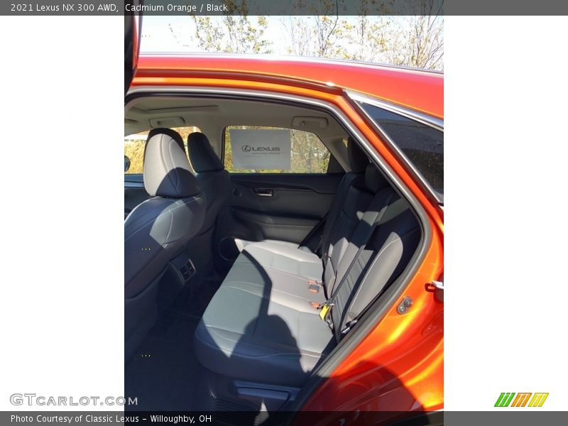 Cadmium Orange / Black 2021 Lexus NX 300 AWD