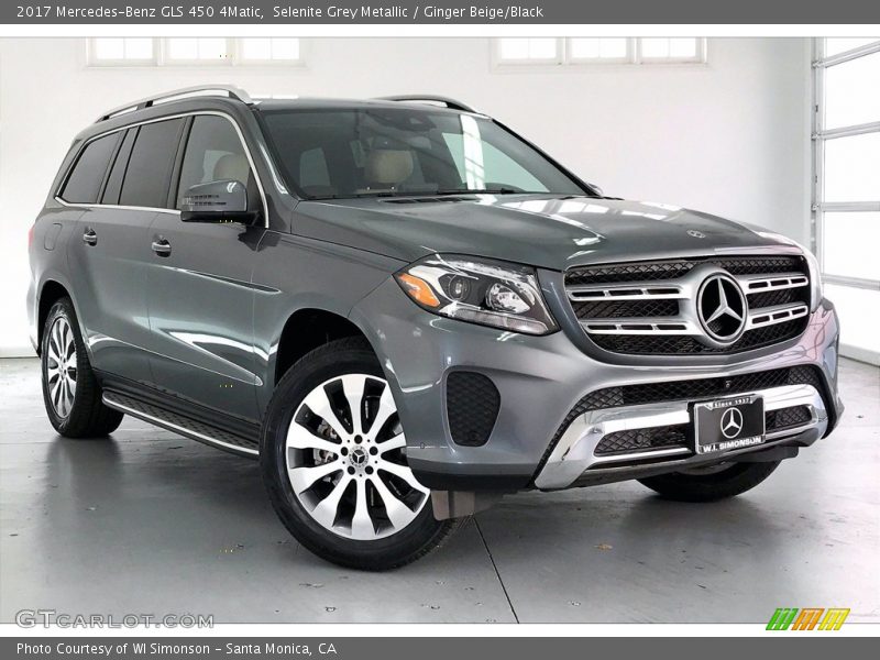 Selenite Grey Metallic / Ginger Beige/Black 2017 Mercedes-Benz GLS 450 4Matic