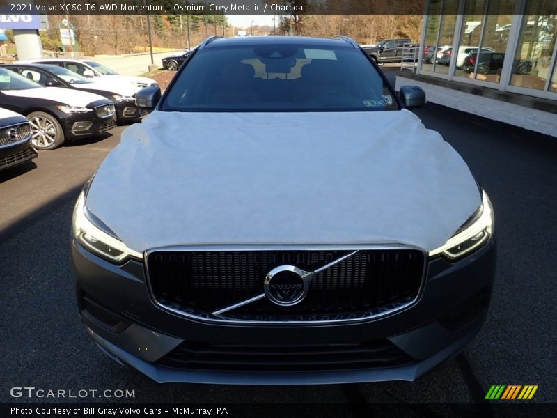 Osmium Grey Metallic / Charcoal 2021 Volvo XC60 T6 AWD Momentum