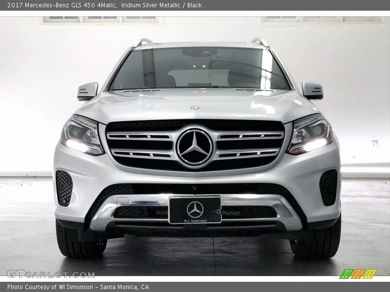Iridium Silver Metallic / Black 2017 Mercedes-Benz GLS 450 4Matic