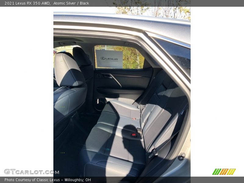 Atomic Silver / Black 2021 Lexus RX 350 AWD