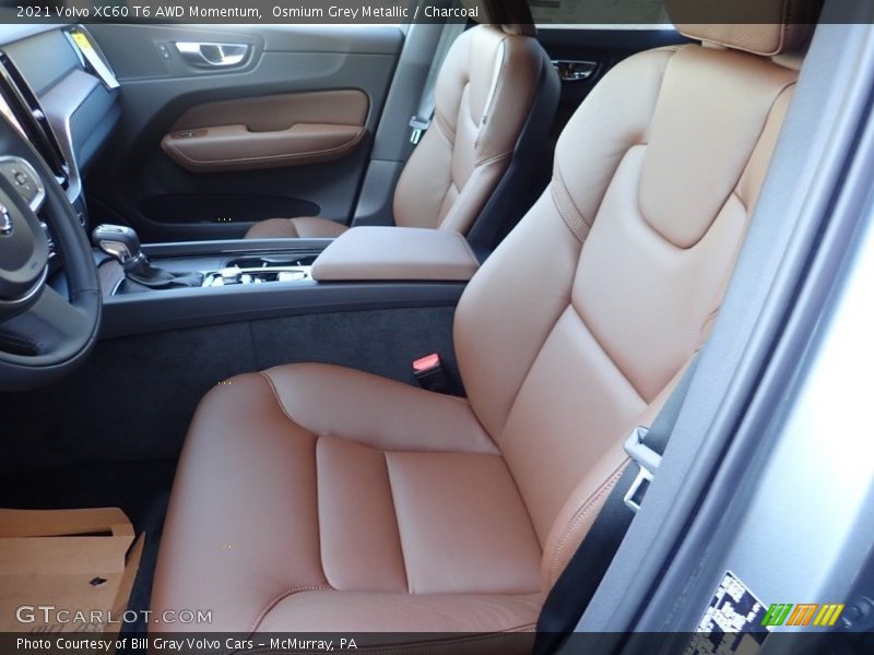 Osmium Grey Metallic / Charcoal 2021 Volvo XC60 T6 AWD Momentum