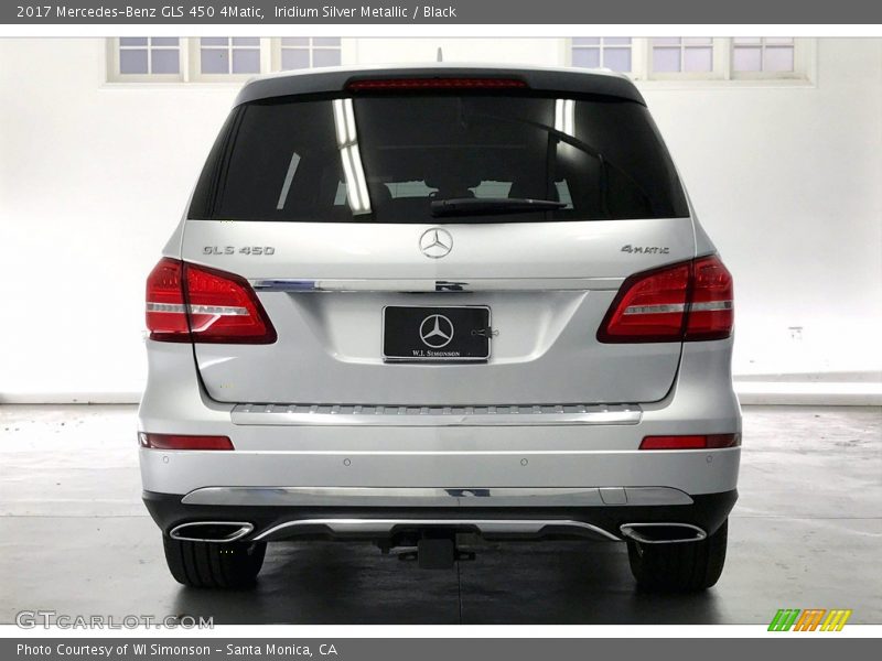 Iridium Silver Metallic / Black 2017 Mercedes-Benz GLS 450 4Matic