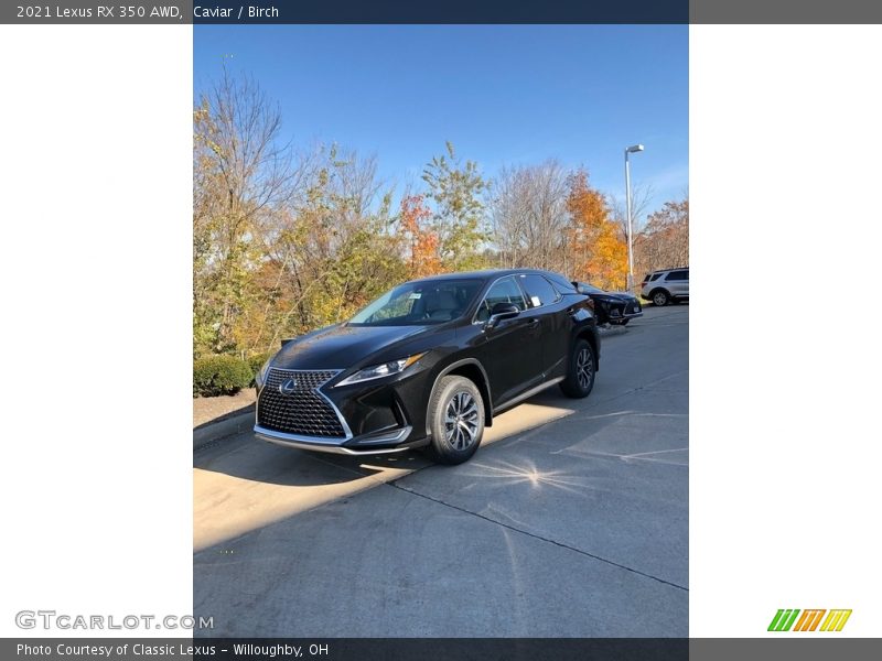 Caviar / Birch 2021 Lexus RX 350 AWD