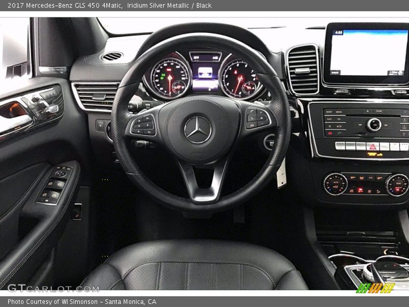 Iridium Silver Metallic / Black 2017 Mercedes-Benz GLS 450 4Matic