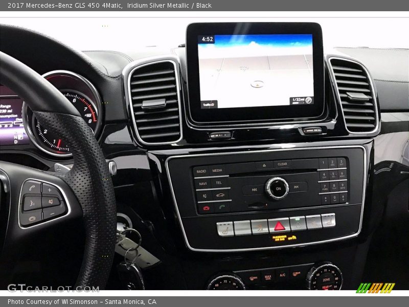 Iridium Silver Metallic / Black 2017 Mercedes-Benz GLS 450 4Matic