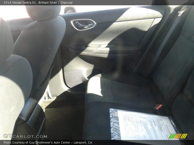 Brilliant Silver / Charcoal 2014 Nissan Sentra SV