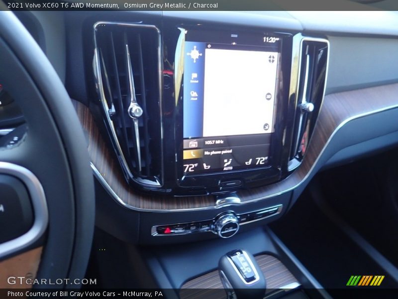 Osmium Grey Metallic / Charcoal 2021 Volvo XC60 T6 AWD Momentum