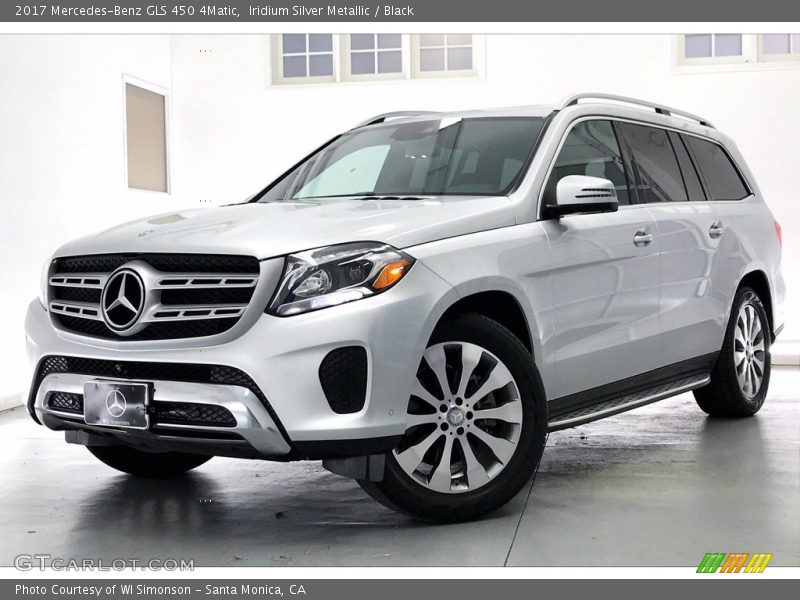 Iridium Silver Metallic / Black 2017 Mercedes-Benz GLS 450 4Matic