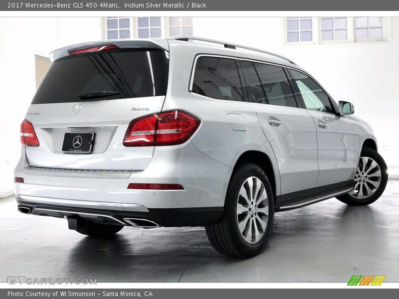 Iridium Silver Metallic / Black 2017 Mercedes-Benz GLS 450 4Matic