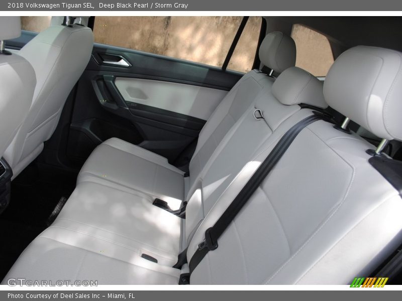 Rear Seat of 2018 Tiguan SEL