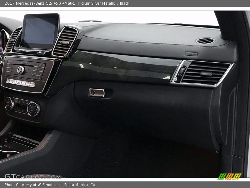 Iridium Silver Metallic / Black 2017 Mercedes-Benz GLS 450 4Matic