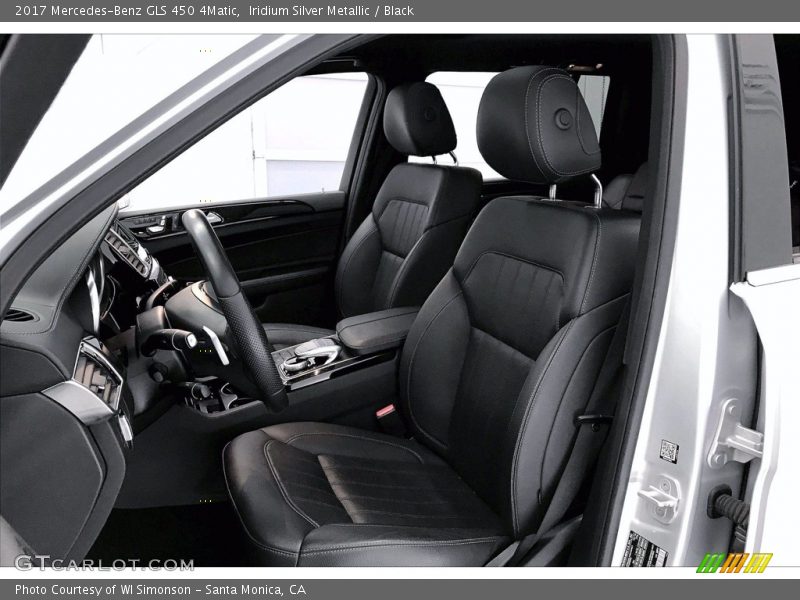 Iridium Silver Metallic / Black 2017 Mercedes-Benz GLS 450 4Matic