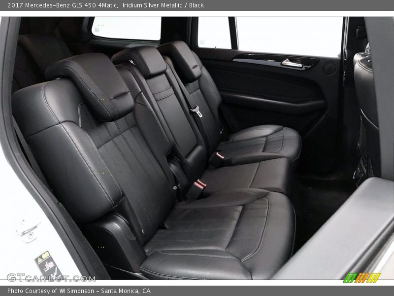 Iridium Silver Metallic / Black 2017 Mercedes-Benz GLS 450 4Matic