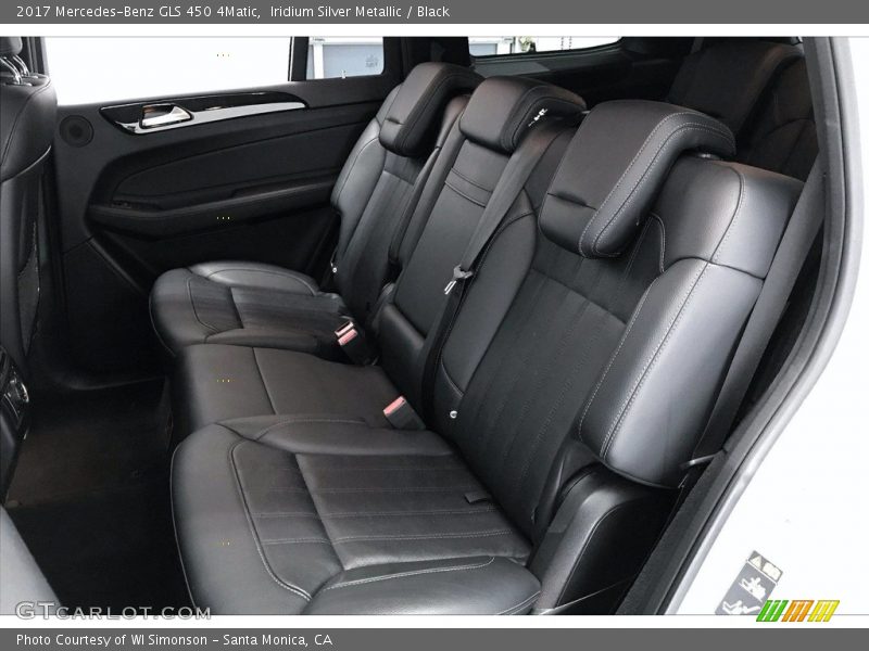 Iridium Silver Metallic / Black 2017 Mercedes-Benz GLS 450 4Matic