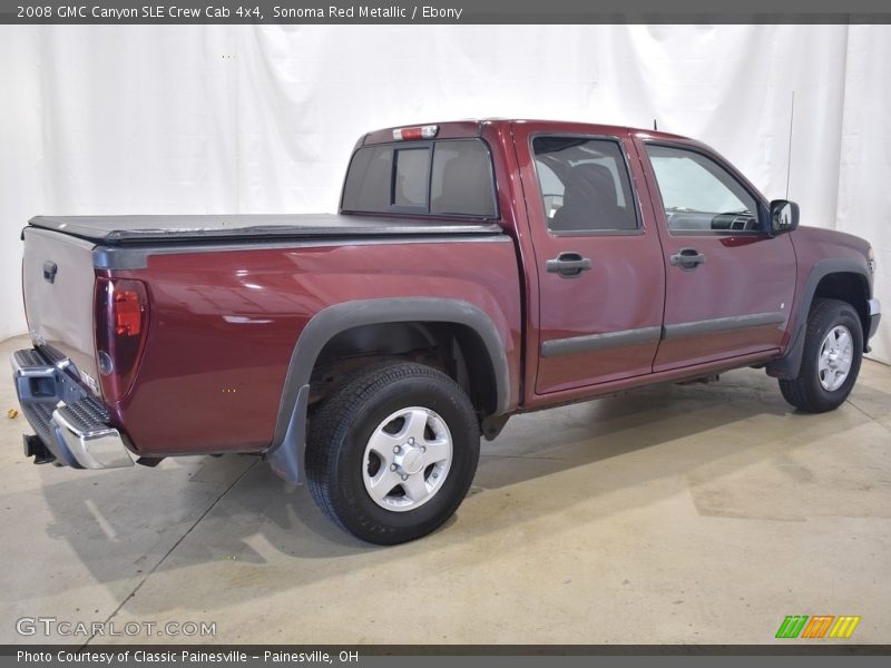 Sonoma Red Metallic / Ebony 2008 GMC Canyon SLE Crew Cab 4x4