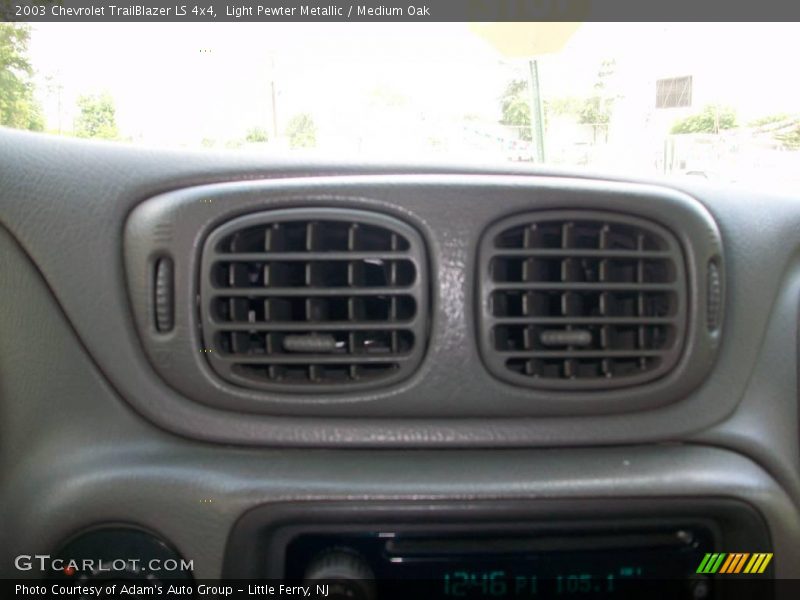 Light Pewter Metallic / Medium Oak 2003 Chevrolet TrailBlazer LS 4x4