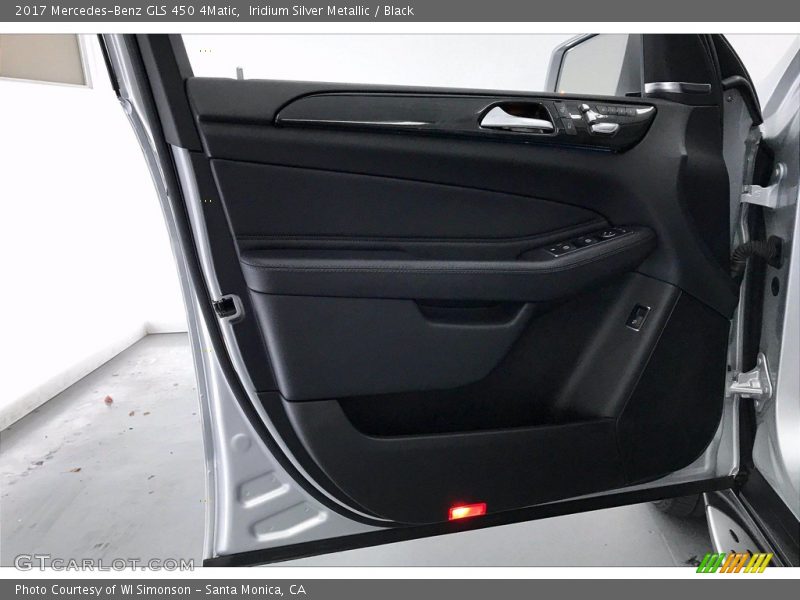 Iridium Silver Metallic / Black 2017 Mercedes-Benz GLS 450 4Matic