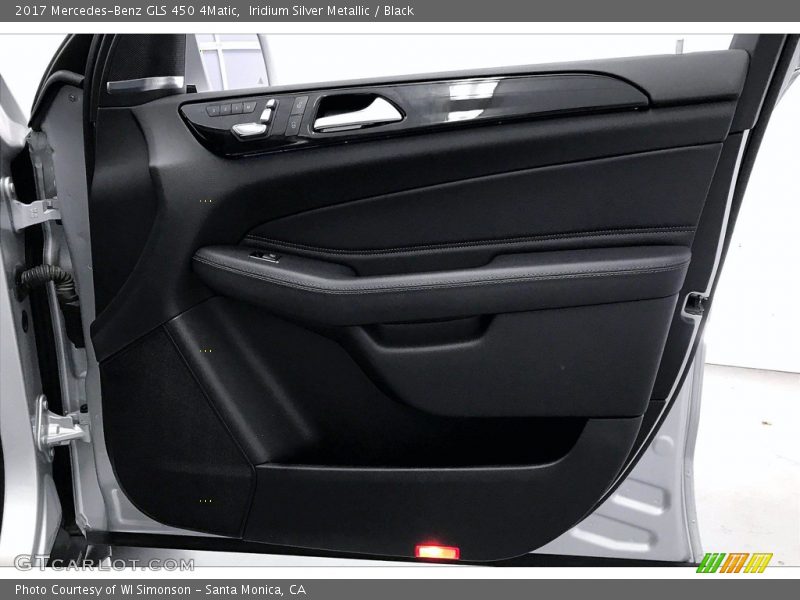 Iridium Silver Metallic / Black 2017 Mercedes-Benz GLS 450 4Matic