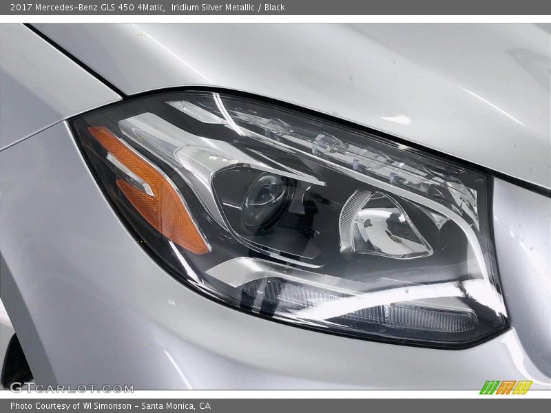 Iridium Silver Metallic / Black 2017 Mercedes-Benz GLS 450 4Matic