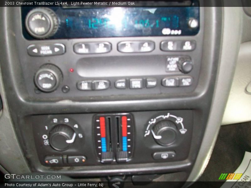 Light Pewter Metallic / Medium Oak 2003 Chevrolet TrailBlazer LS 4x4
