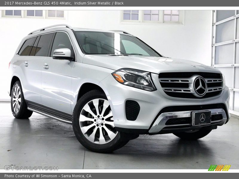 Iridium Silver Metallic / Black 2017 Mercedes-Benz GLS 450 4Matic