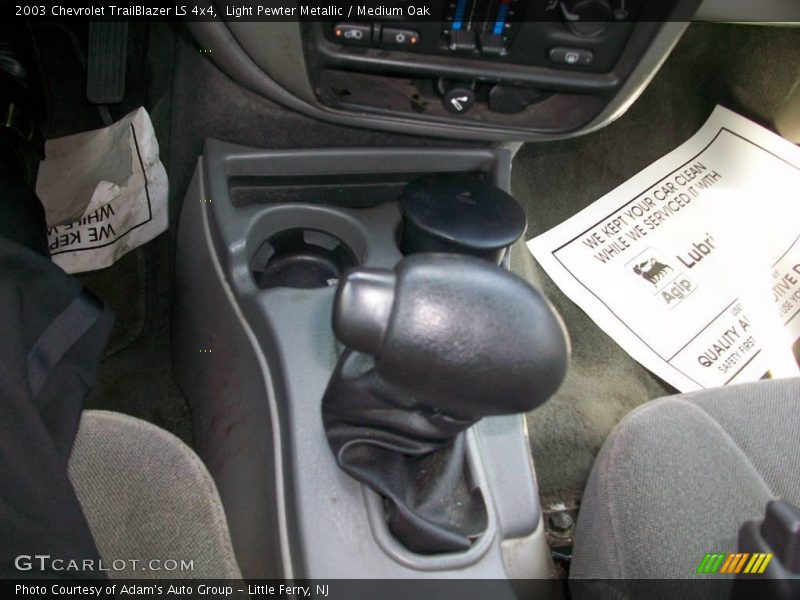 Light Pewter Metallic / Medium Oak 2003 Chevrolet TrailBlazer LS 4x4