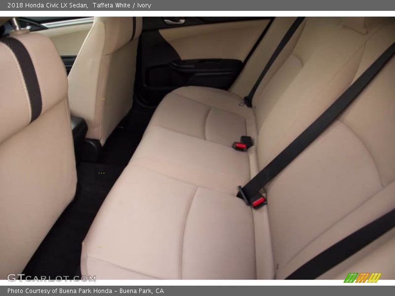 Taffeta White / Ivory 2018 Honda Civic LX Sedan