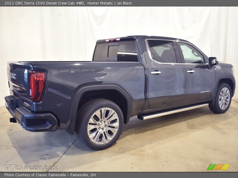 Hunter Metallic / Jet Black 2021 GMC Sierra 1500 Denali Crew Cab 4WD