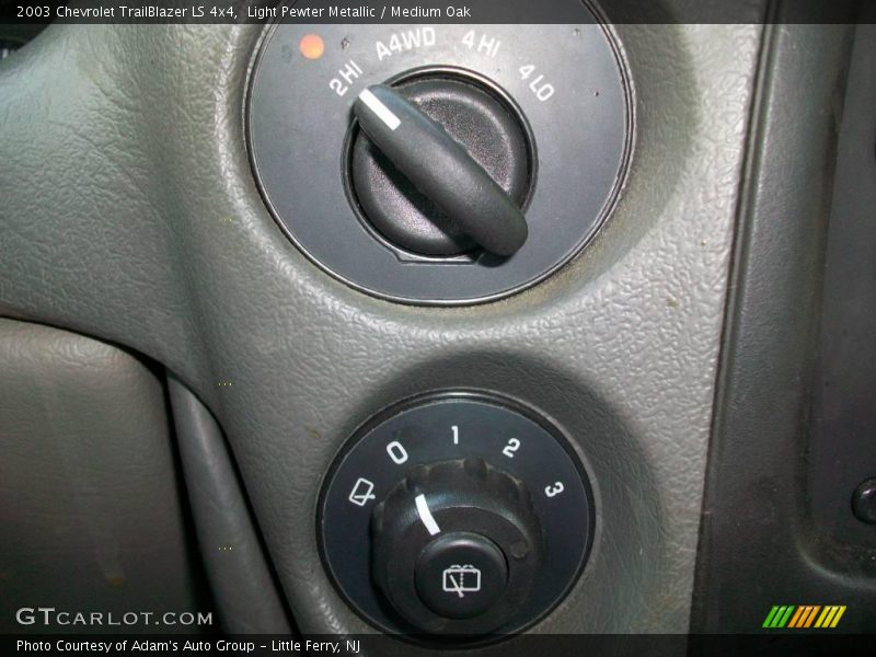 Light Pewter Metallic / Medium Oak 2003 Chevrolet TrailBlazer LS 4x4