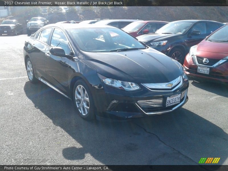 Mosaic Black Metallic / Jet Black/Jet Black 2017 Chevrolet Volt Premier