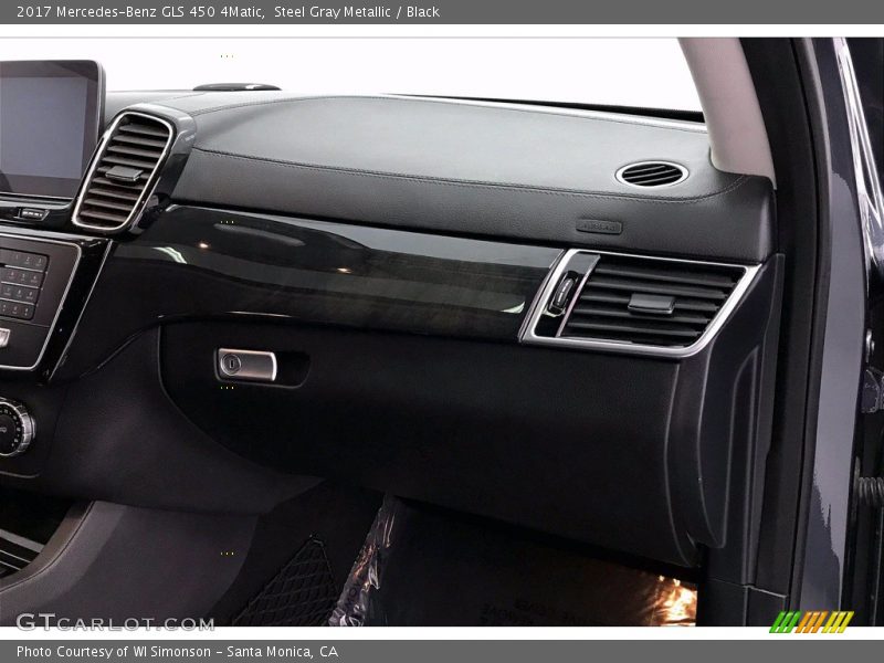Steel Gray Metallic / Black 2017 Mercedes-Benz GLS 450 4Matic
