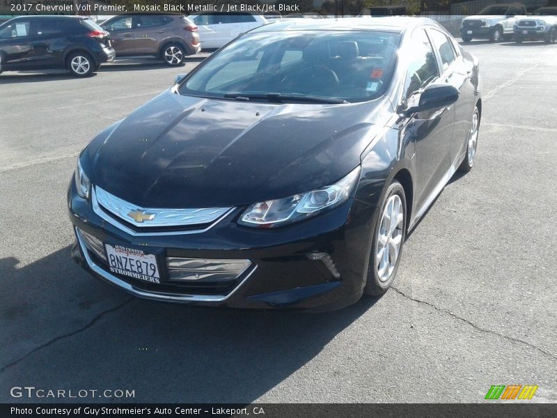 Mosaic Black Metallic / Jet Black/Jet Black 2017 Chevrolet Volt Premier