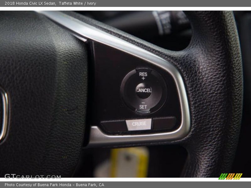 Taffeta White / Ivory 2018 Honda Civic LX Sedan
