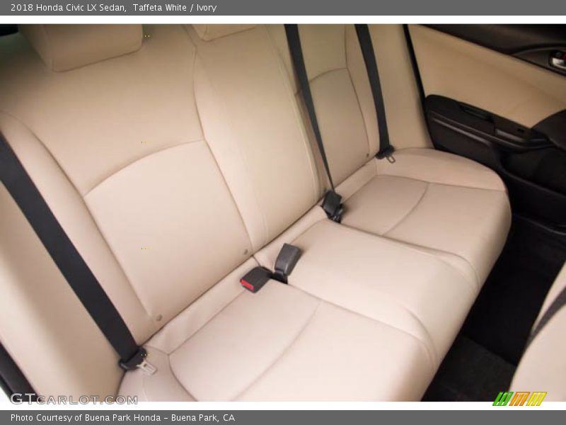 Taffeta White / Ivory 2018 Honda Civic LX Sedan