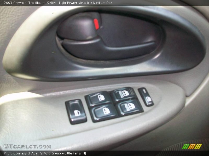 Light Pewter Metallic / Medium Oak 2003 Chevrolet TrailBlazer LS 4x4