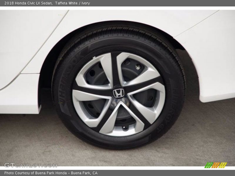 Taffeta White / Ivory 2018 Honda Civic LX Sedan