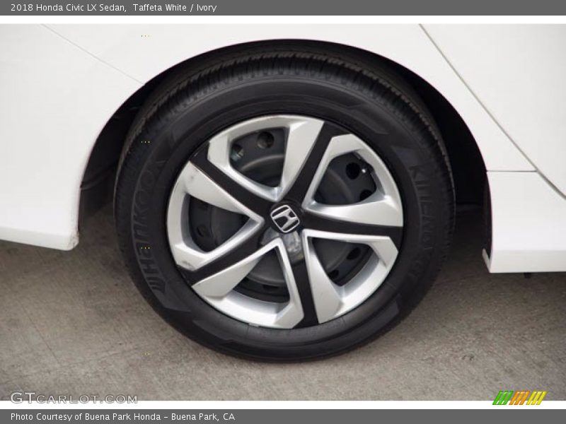 Taffeta White / Ivory 2018 Honda Civic LX Sedan