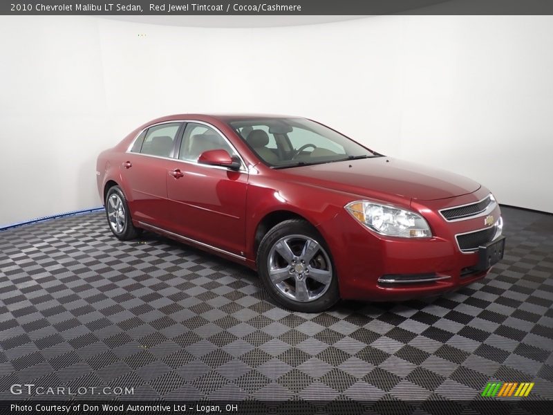 Red Jewel Tintcoat / Cocoa/Cashmere 2010 Chevrolet Malibu LT Sedan