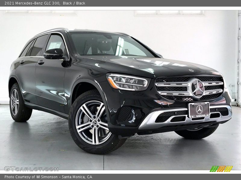 Black / Black 2021 Mercedes-Benz GLC 300