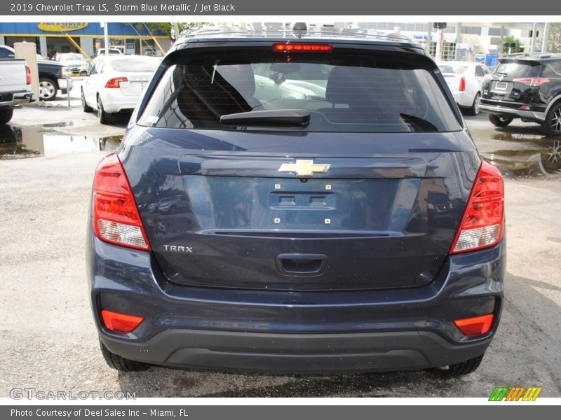 Storm Blue Metallic / Jet Black 2019 Chevrolet Trax LS