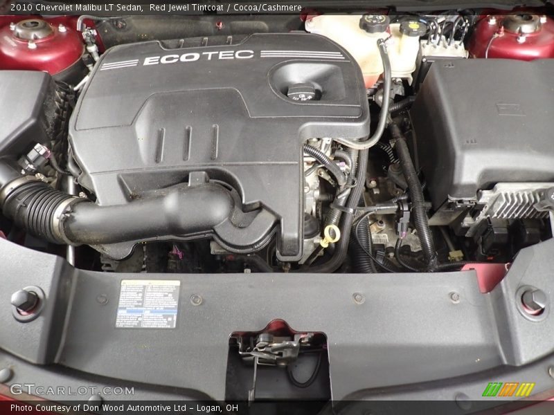 Red Jewel Tintcoat / Cocoa/Cashmere 2010 Chevrolet Malibu LT Sedan