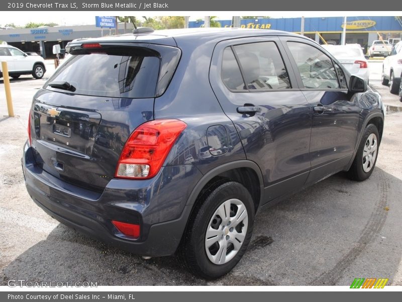 Storm Blue Metallic / Jet Black 2019 Chevrolet Trax LS
