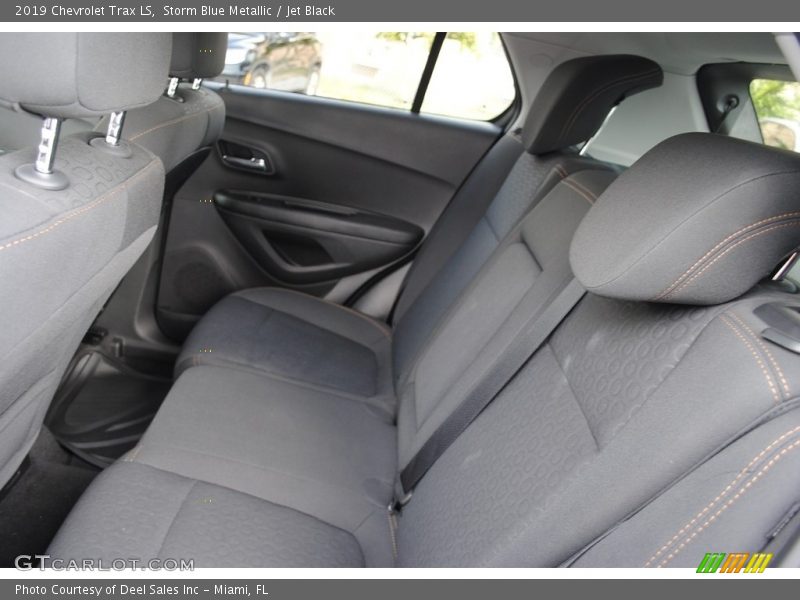 Rear Seat of 2019 Trax LS