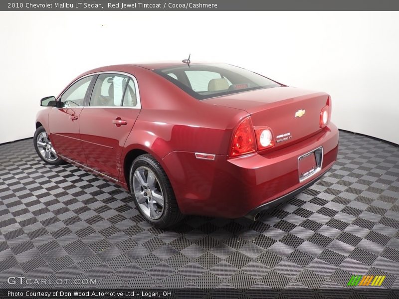 Red Jewel Tintcoat / Cocoa/Cashmere 2010 Chevrolet Malibu LT Sedan